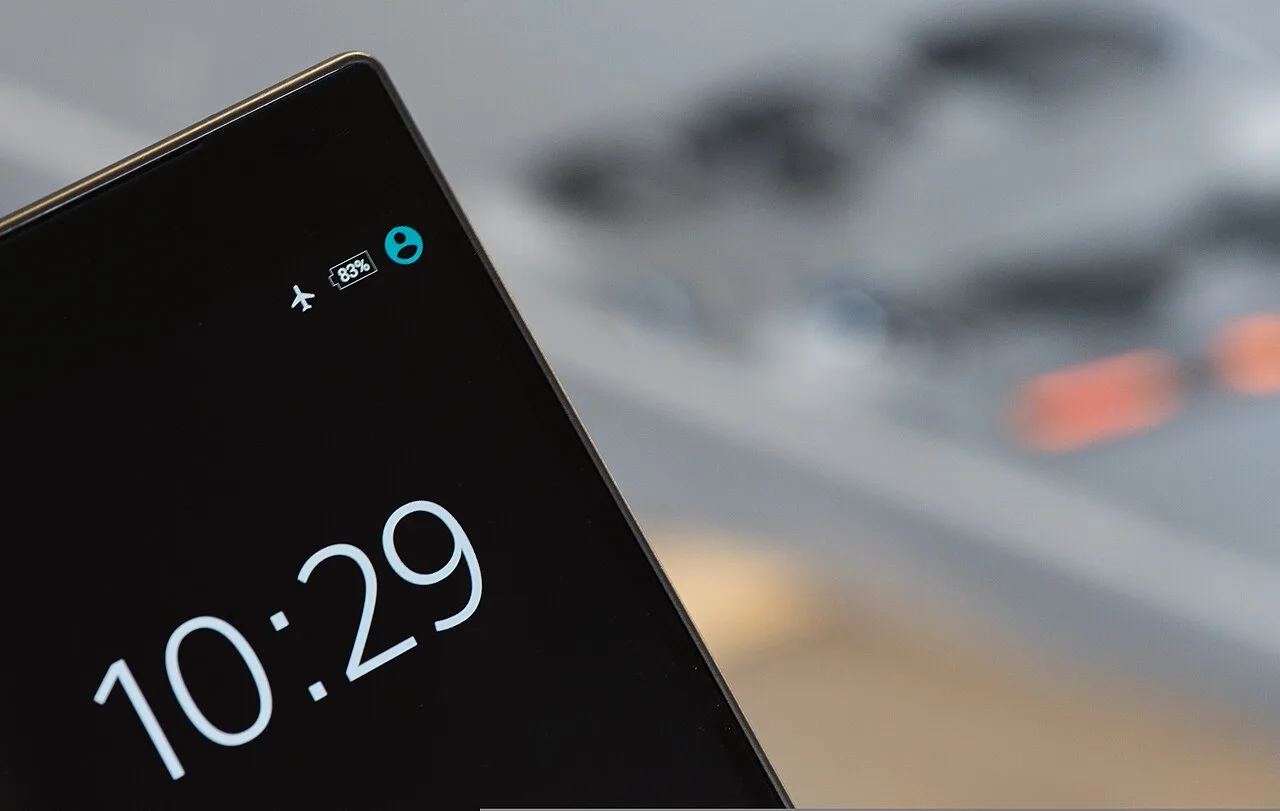 Photo d’illustration: Smartphones & Mobile: Smartphone display screen